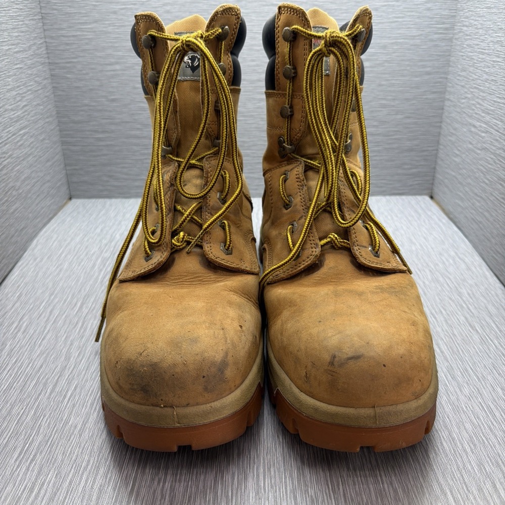Herman Survivors Steel Toe Work Boots Men's 14W Leather ASTM F2413-18 Brown